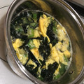 ユカtoマオマオ's cooksnap of when they made ●おくらと卵の簡単スープ●.