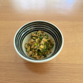 クックS4MVMO☆'s cooksnap of when they made 簡単離乳食☆納豆と小松菜の卵炒め.