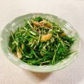 みぽぽ37's cooksnap of when they made やみつきみず菜★ちくわ★さっぱりすり胡麻.