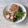 さくらん餅's cooksnap of when they made つくれぽ2千♪豆腐と豚挽き肉のハンバーグ.