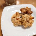 よるおそ's cooksnap of when they made 混ぜて焼くだけ　オートミール米粉クッキー.
