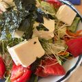 バウチャン's cooksnap of when they made 豆腐の韓国風サラダ☆.