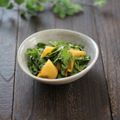 まろんかふぇ's cooksnap of when they made 春菊と柿のオリーブオイルドレッシング❀.