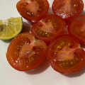 にゃつめ〜's cooksnap of when they made トマトをすだちでどうぞ。.