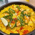 ジョンのお母ちゃん's cooksnap of when they made フライパンで簡単！我が家のパエリア.