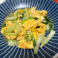 ほりんちごはん's cooksnap of when they made チンゲン菜と卵のふわとろ中華炒め✤.