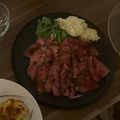 ゆい 's cooksnap of when they made フライパンローストビーフ（焼肉のたれ）.
