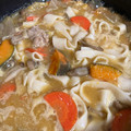 あやか1120's cooksnap of when they made 簡単めちゃうま！我が家のほうとう.