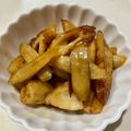 huu_ka's cooksnap of when they made ごぼうとちくわの甘酢煮.