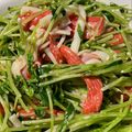 ぬこゆか's cooksnap of when they made 【5分で出来る】豆苗とかにかまのマヨ和え.