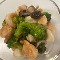 y_uu's cooksnap of when they made ホタテとブロッコリーの塩あんかけ炒め.