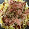 なおすけ151a's cooksnap of when they made キャベツとたまごだけのお好み焼き.