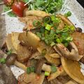 TeaChan214's cooksnap of when they made ✤大根が主役！豚の生姜焼き✤.