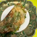 キャップとラム's cooksnap of when they made ニラとキャベツのチヂミ.