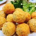 みっちゃん❇️68's cooksnap of when they made 里芋のしらす青のり入りコロッケ♬.