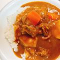 あんまかろん☆'s cooksnap of when they made 圧力鍋で絶品牛すじカレー.