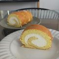 chuxx's cooksnap of when they made しっとりふわふわ♪純生ロールケーキ.