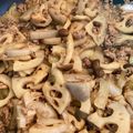 ぽちゃすけ's cooksnap of when they made 豚バラ蓮根としめじのこってり簡単和風炒め.