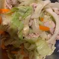 吉井さん☆'s cooksnap of when they made キャベツと豚肉の作り置きおかずサラダ。.