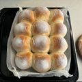 くろ's cooksnap of when they made 中力粉でふわふわちぎりパン.