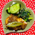 チェックのミニくま's cooksnap of when they made 青梗菜のゴマ味噌和え♡.