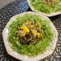 ちゃかぴまま's cooksnap of when they made お好きな炒飯に葉物野菜を添えて.