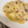 Annjy's cooksnap of when they made フライパンひとつ鶏肉ときのこのクリーム煮.
