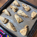 チャシャ's cooksnap of when they made 簡単サクサク☆チョコチップスコーン.