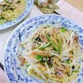 みっちゃん❇️68's cooksnap of when they made 肉入りもやし蒸し焼きそば.