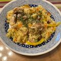 こっぷぽ～ん's cooksnap of when they made フライパン１つ♡面倒一切なし鶏肉パエリア.