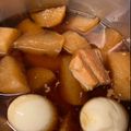 じゅーた♫'s cooksnap of when they made 豚ばらブロックで作る★豚の角煮～圧力鍋～.