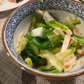 くじら食堂's cooksnap of when they made うるいの胡麻あえ（その他食べ方）.