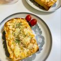 Ri→chan's cooksnap of when they made ツナとたまねぎのチーズトースト：タモパン.