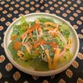 龍青空ママ's cooksnap of when they made 刺身蒟蒻と水菜のヘルシーサラダ.