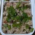 野菜係's cooksnap of when they made ❀ごまプチ♪大葉と梅の和風チャーハン❀.