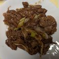 ellie21's cooksnap of when they made 牛肉のオイスターソース炒め.