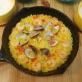 た～ちん＊'s cooksnap of when they made フライパンで！　ハマグリの旨みパエリア♪.