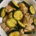 wingwing12's cooksnap of when they made ☆鶏もも肉とズッキーニの甘辛炒め☆.
