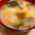 ズー©️'s cooksnap of when they made ♡母の味♪かぼちゃのお味噌汁♡15分完成.