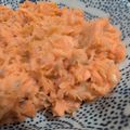 あずき's cooksnap of when they made 手作りのほうがおいしい★簡単鮭フレーク.
