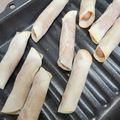 克らぶ's cooksnap of when they made 超簡単♪餃子の皮で☆ウインナー巻き.