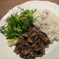 Yokchina's cooksnap of when they made コク旨☆レバーペーストのキノコ炒め.