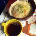 1男怪獣の飯担当's cooksnap of when they made クリーミー味噌ミルク！！豚キャべうどん.