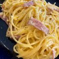 パッシーユ's cooksnap of when they made ワンポットパスタ☆クリーミーカルボナーラ.