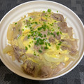 scottle12w's cooksnap of when they made 豚肉の卵とじ丼.