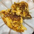 京まな's cooksnap of when they made キャベツと玉ねぎのオムレツ.