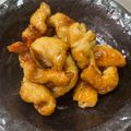 ⁂あわあわ⁂'s cooksnap of when they made 鶏皮おつまみ♡さっぱり甘酢焼き.