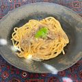 amulina's cooksnap of when they made ☆ポルチーニのクリームパスタ☆.
