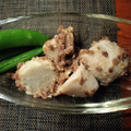 turarin's cooksnap of when they made 煮物風☆里芋の旨味噌そぼろ絡め！.