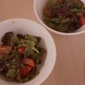 アクセル☆'s cooksnap of when they made サニーレタスとミニトマトのサラダ風ナムル.